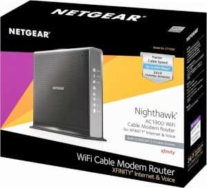NETGEAR C7100V Voice WiFi Router DOCSIS 3.0 Comcast XFINITY Approved Modems