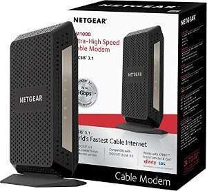 NETGEAR CM1000 DOCSIS 3.1 Wave Approved Modems